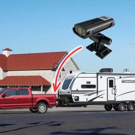 Wireless Reverse Hitch Guide Camera - Waterproof, Wide Angle & Easy Setup for caravan, car and home