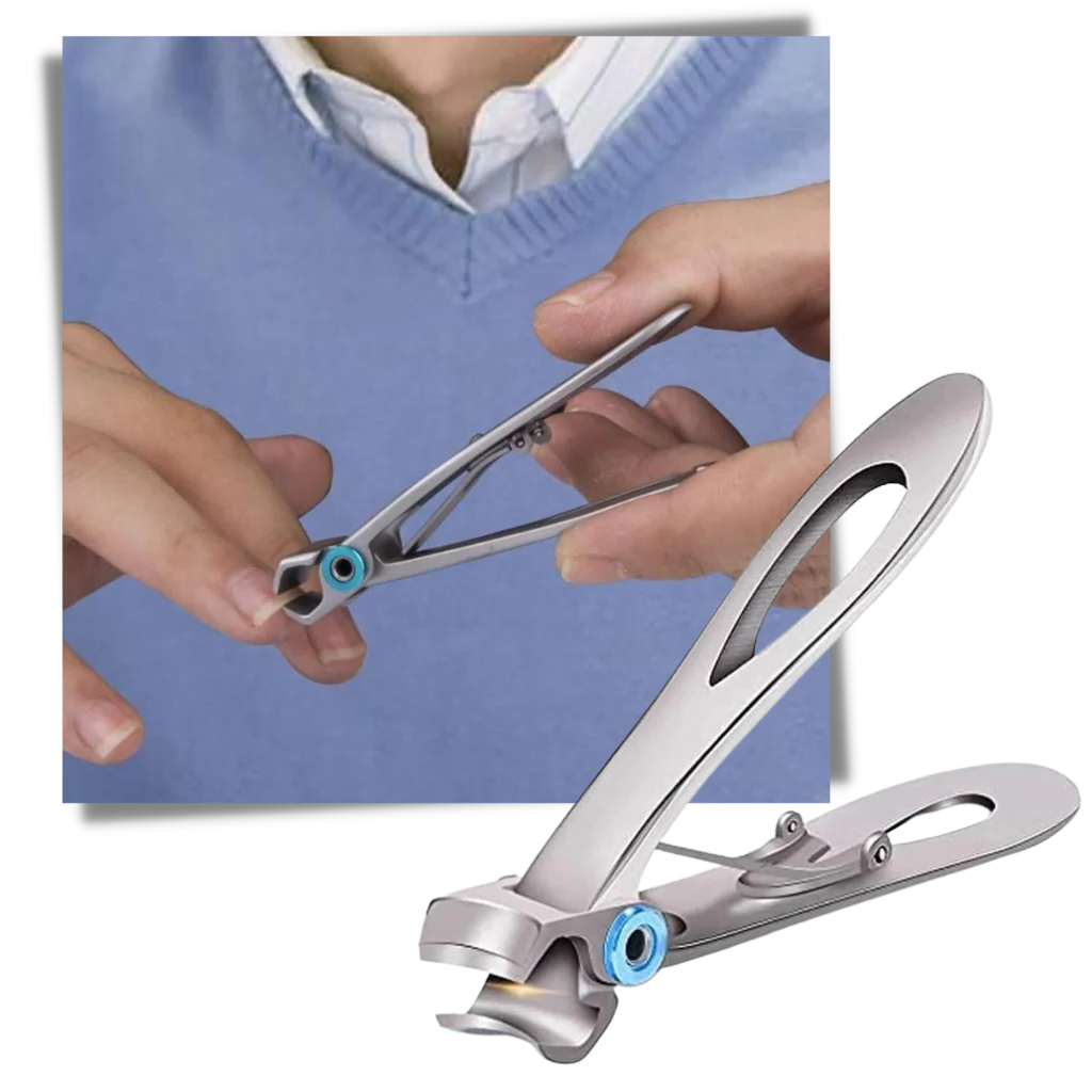 Stainless Steel Wide Jaw Nail Clippers