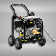 Load image into Gallery viewer, 4800PSI Petrol High Pressure Cleaner Washer - 10HP, 20M Hose, Gurney
