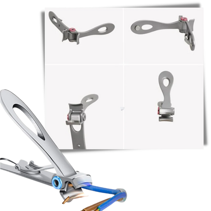 Stainless Steel Wide Jaw Nail Clippers