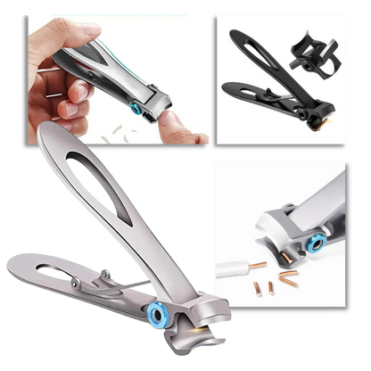 Stainless Steel Wide Jaw Nail Clippers