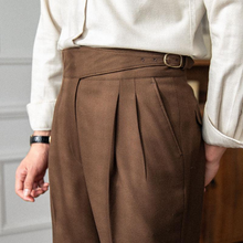 Load image into Gallery viewer, Pleated Trousers for Men
