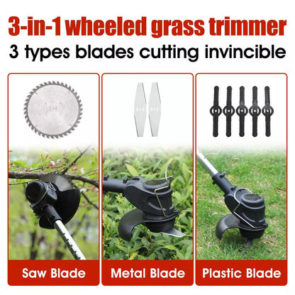 Cordless Grass Mower Trimmer Cutter Lightweight & Powerful