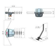 Load image into Gallery viewer, 250 Mile HD TV Antenna
