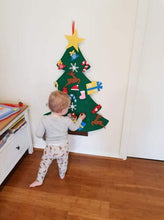 Load image into Gallery viewer, DIY Kid Christmas Felt Tree Set
