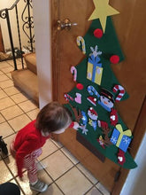 Load image into Gallery viewer, DIY Kid Christmas Felt Tree Set
