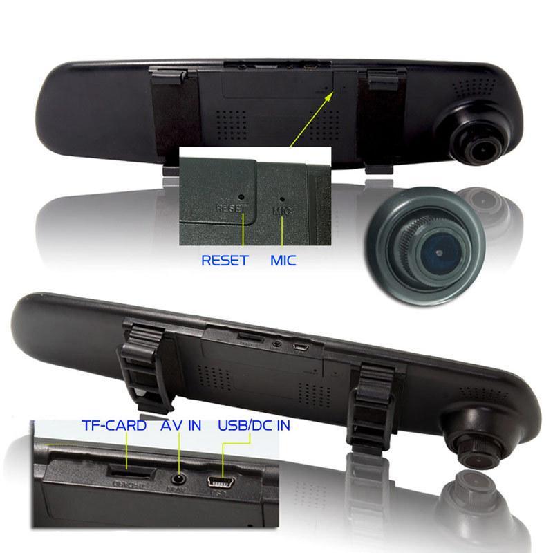 Rear View Mirror Dash Camera
