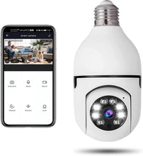 Load image into Gallery viewer, Discreet Light Bulb Security Camera With Wifi
