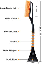 Load image into Gallery viewer, Heavy Duty Car Snow Brush 27”
