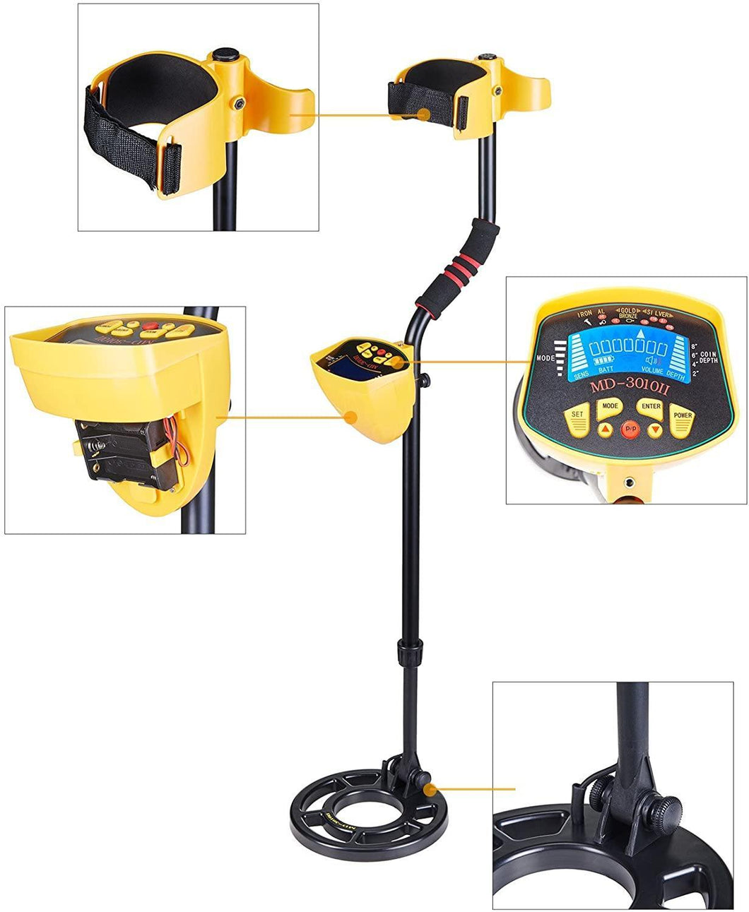 Hunter M7 Professional Gold Metal Detector