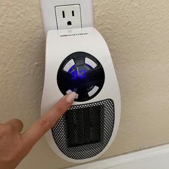 Electric Space Heater w/ Adjustable Thermostat
