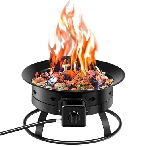 Camping Portable Propane Gas Fire Pit