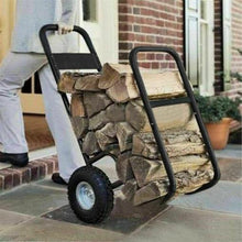 Load image into Gallery viewer, Firewood Carrier Dolly Hauler Rack
