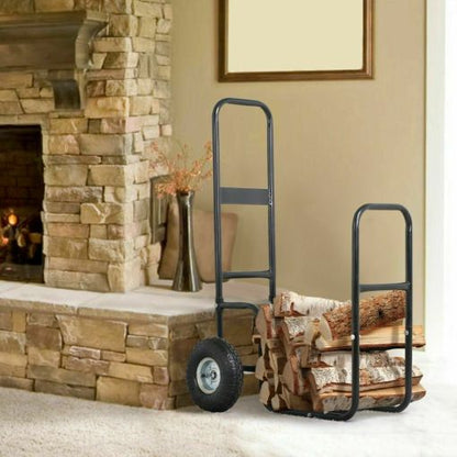 Firewood Carrier Dolly Hauler Rack
