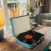 Load image into Gallery viewer, Portable Vinyl Record Player Portable Retro
