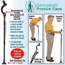 Load image into Gallery viewer, Posture Cane Walking Stick
