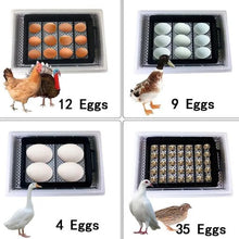 Load image into Gallery viewer, 35 Premium Auto Chicken Egg Incubator
