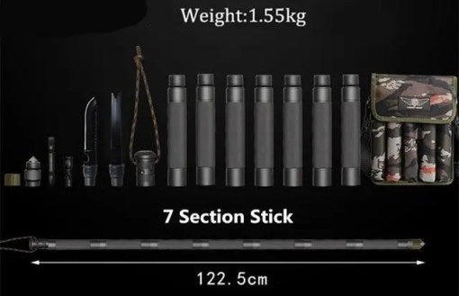 Collapsible Tactical Survival Walking Stick