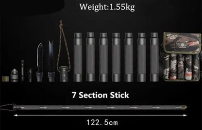 Collapsible Tactical Survival Walking Stick