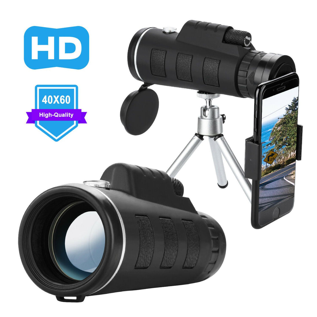 HD Monocular Telescope 40x60mm Night Vision Lens