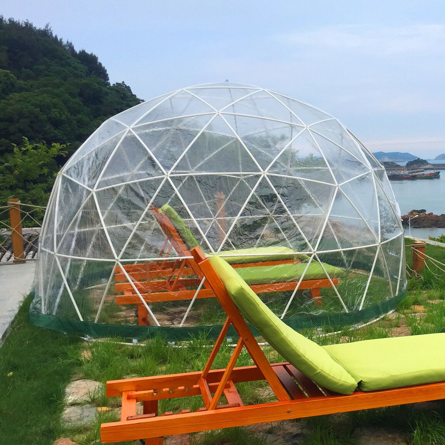 Large Garden Greenhouse Geodome 9.5 Ft