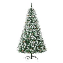 Load image into Gallery viewer, 6&#39; Artificial Flocked Christmas Tree w/ Pine Cone
