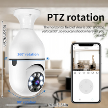 Load image into Gallery viewer, Discreet Light Bulb Security Camera With Wifi
