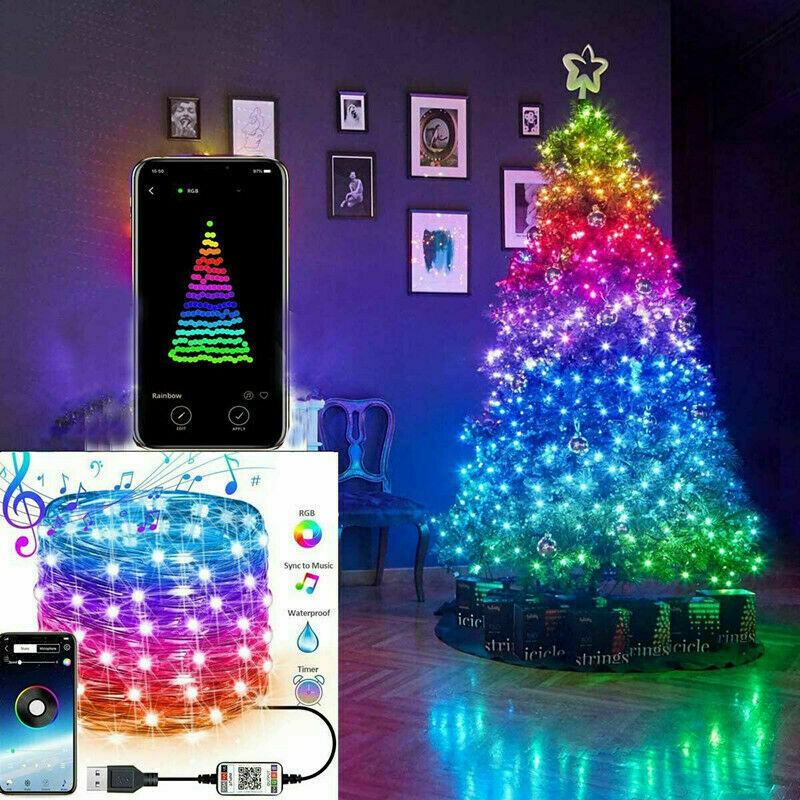 RGB LED Smart Remote Fairy Lights