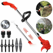 Load image into Gallery viewer, Handheld Cordless Lawn Grass String Trimmer 450W
