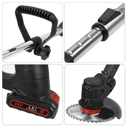 Electric Cordless Grass Weed Whacker Trimmer