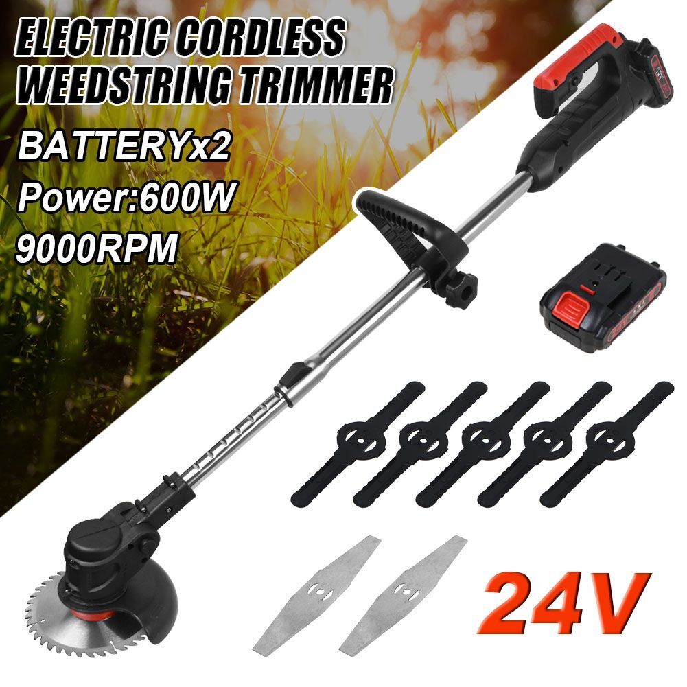 Electric Cordless Grass Weed Whacker Trimmer