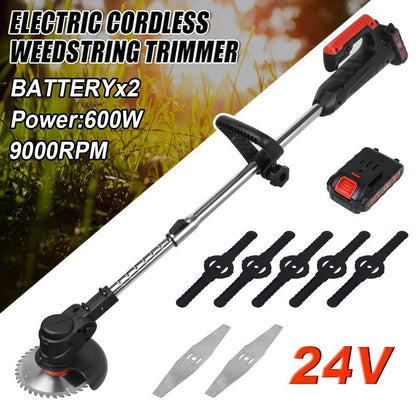 Electric Cordless Grass Weed Whacker Trimmer