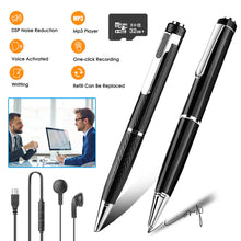 Load image into Gallery viewer, Voice Recorder Pen With 20 Hour Audio Recording Capacity
