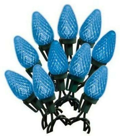 25 LED Christmas Light Set C9 Indoor Outdoor