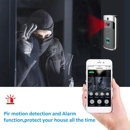 Smart Wireless Doorbell Security Camera Bell