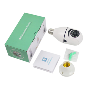 Discreet Light Bulb Security Camera With Wifi