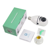 Load image into Gallery viewer, Discreet Light Bulb Security Camera With Wifi
